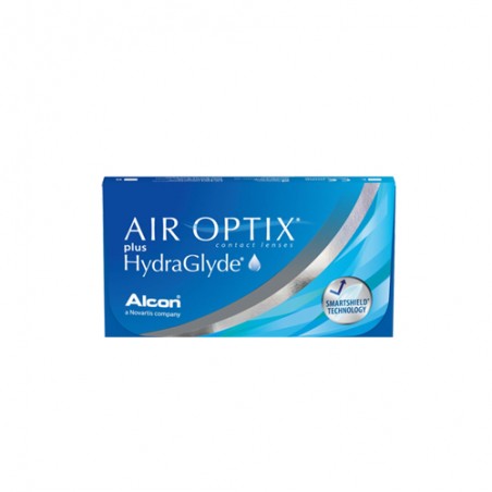 AIR OPTIX Plus Hydra Glyde 6szt | Sferyczne Soczewki