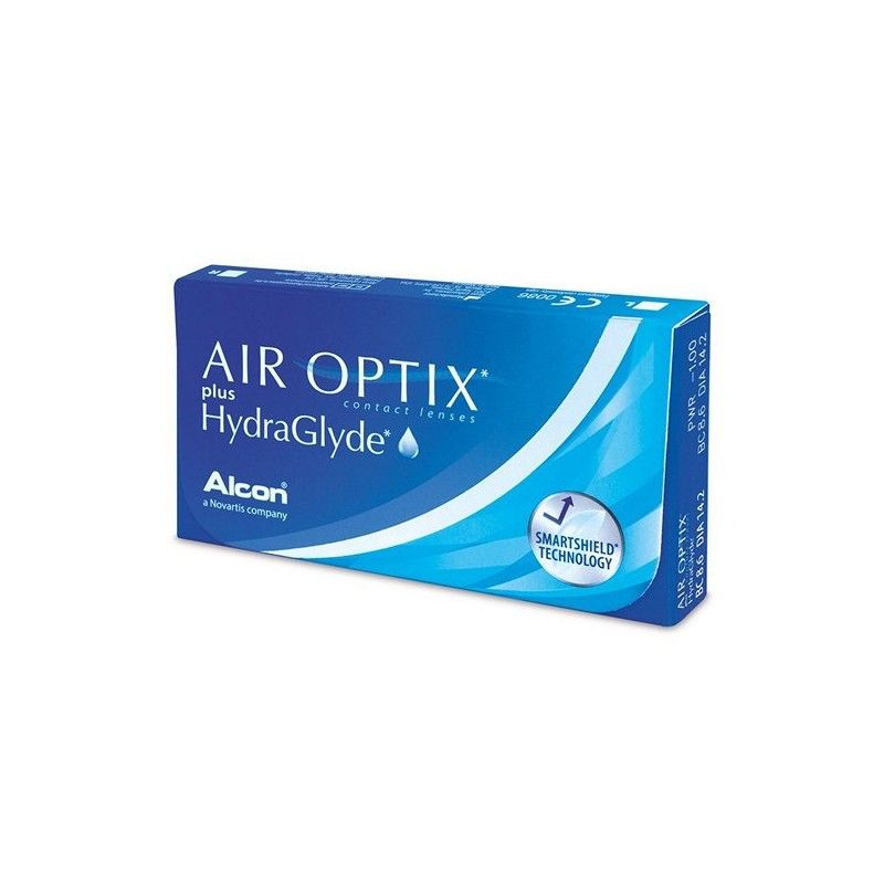 AIR OPTIX Plus Hydra Glyde 6szt | Sferyczne Soczewki